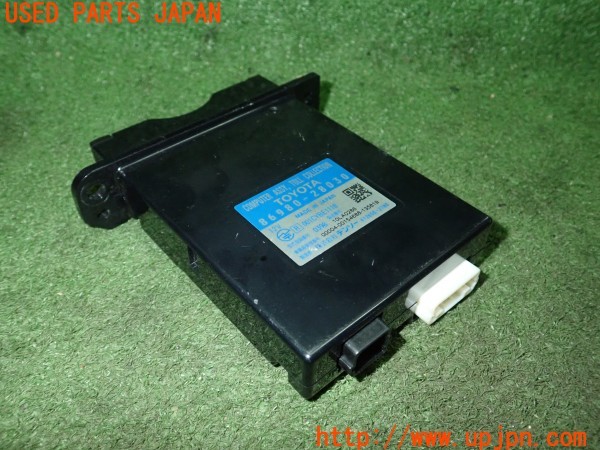 3UPJ=9230420503]ヴェルファイア(ANH20W)純正ビルトイン 86980-28030 ETC車載器 中古_2