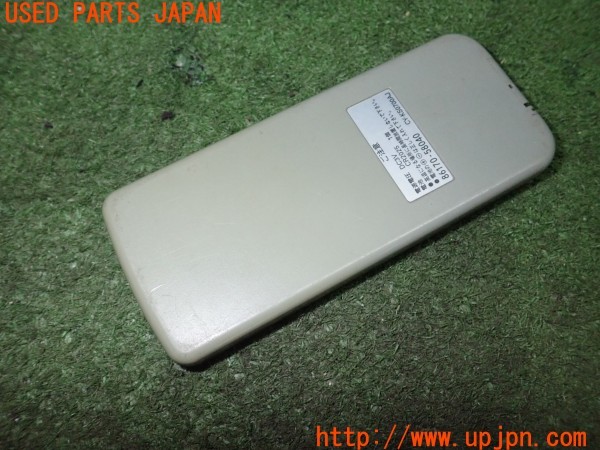 3UPJ=9230420571]ヴェルファイア(ANH20W)純正 86170-58040 CY-KS0700AJ フリップダウンモニター用  リモコン① 中古_2