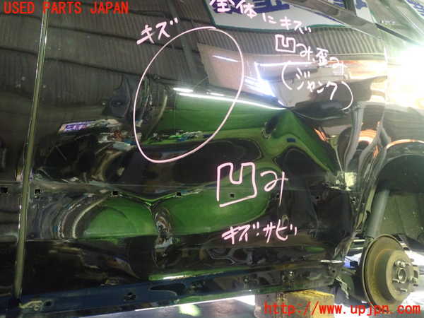 1UPJ-9230421320]ヴェルファイア(ANH20W)左後ドア AGC M2L4 【ジャンク】_2