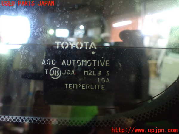 1UPJ-9230421382]ヴェルファイア(ANH20W)左クォーターガラス AGC M2L3 中古_3