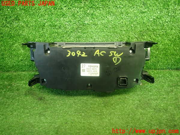 1UPJ-9230426066]ヴェルファイア(ANH20W)エアコンスイッチ1 中古_3