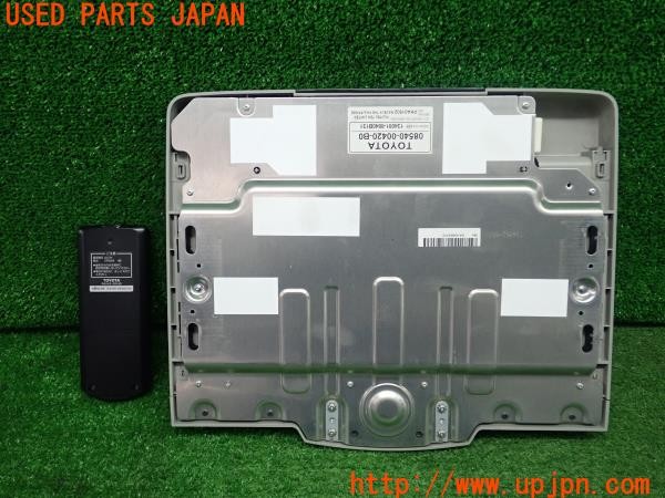 3UPJ=9230430559]エスティマハイブリッド(AHR20W)純正 08540-00420-B0 V11T-R62C フリップダウンモニター 中古_4
