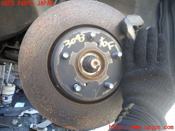1UPJ-9230434290]エスティマハイブリッド(AHR20W)右フロントナックルハブ 中古_2