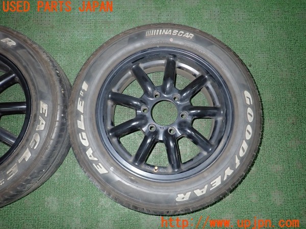 3UPJ=9230450962]ハイエースバン 200系(TRH200V 5型)FABULOUS ファブレス BARONE MC-9 タイヤホイール 17×6.5J +38 PCD139.7 6穴 2本 中古_3