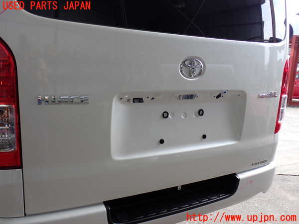 2UPJ-9230451566]ハイエースバン200系(TRH200V)バックドア リアゲート ハッチ (43R-007953) 中古_3
