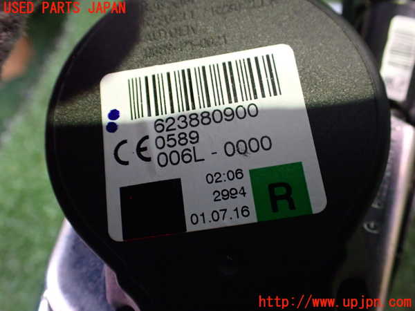 2UPJ-9230477045]BMW i3(1Z06)運転席シートベルト 中古 (I01)_2