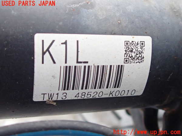2UPJ-9230485025]ヤリス(YARIS)(KSP210)左フロントストラット 中古_2