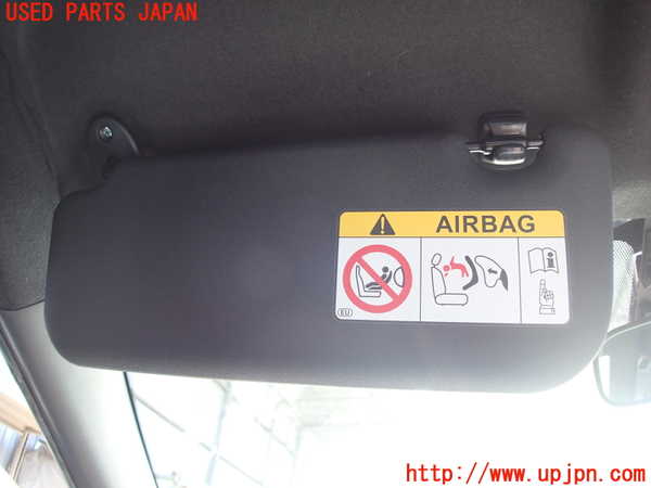 2UPJ-9230487630]ヤリス(YARIS)(KSP210)室内サンバイザー左側 中古_2