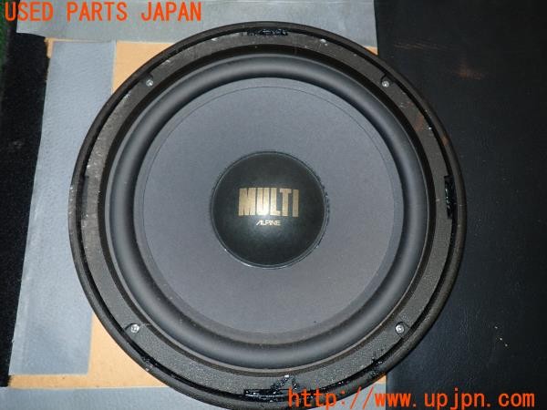3UPJ=9230490515]ギャラン VR-4(E39A)前期 ALPINE アルパイン 6013 ウーハー 中古_2