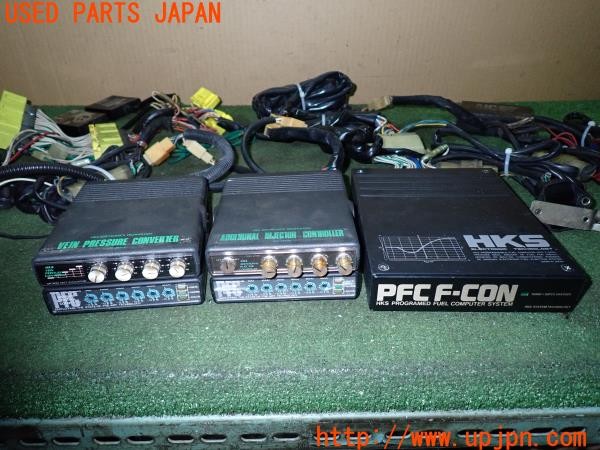 3UPJ=9230490517]ギャラン VR-4(E39A)前期 HKS PFC F-CON フューエルコンピューター ECU 燃料補正 コントローラー 中古_2