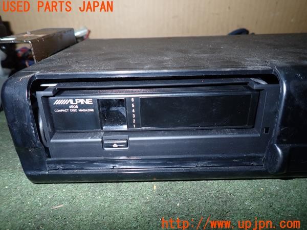 3UPJ=9230490518]ギャラン VR-4(E39A)前期 ALPINE アルパイン 7397J 3357 5952Z カセットデッキ イコライザー 中古_3