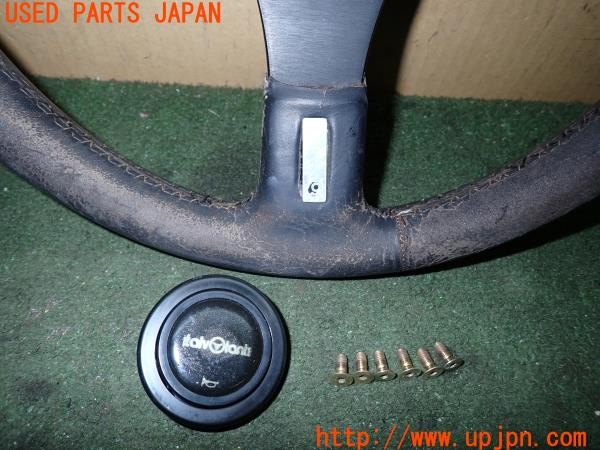 3UPJ=9230490617]ギャラン VR-4(E39A)前期 italvolanti イタルボランテ IMORA ステアリング 350mm 中古_3