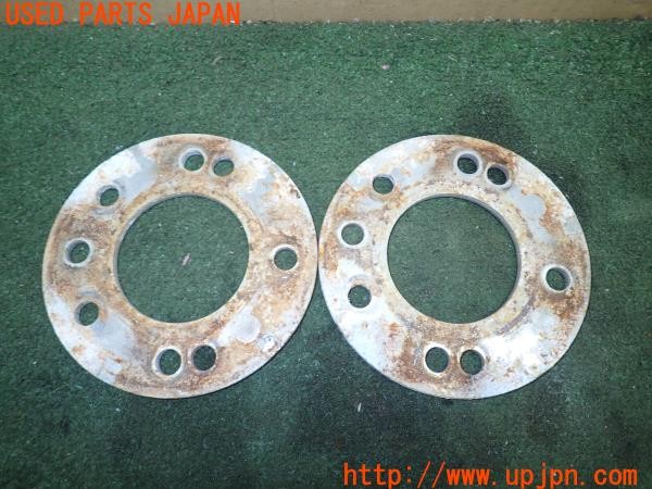 3UPJ=9230490969]ギャラン VR-4(E39A)前期 社外 ホイールスペーサー 5mm PCD100・114.3 4穴 中古_2