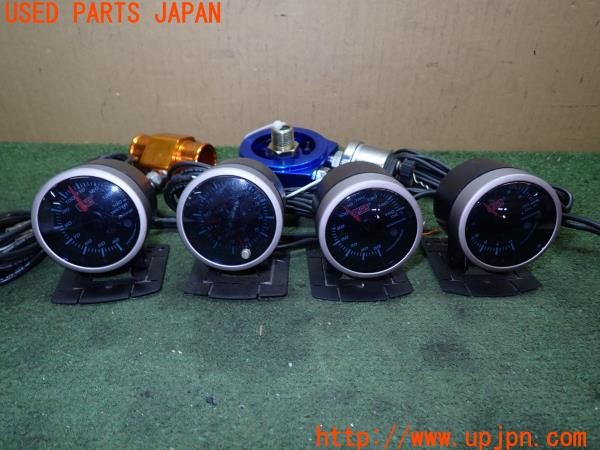 3UPJ=9230500500]シビック フェリオ(EK3)AUTO GAUGE オートゲージ 追加メーター 時計 水温 油温 油圧 60φ 中古_2