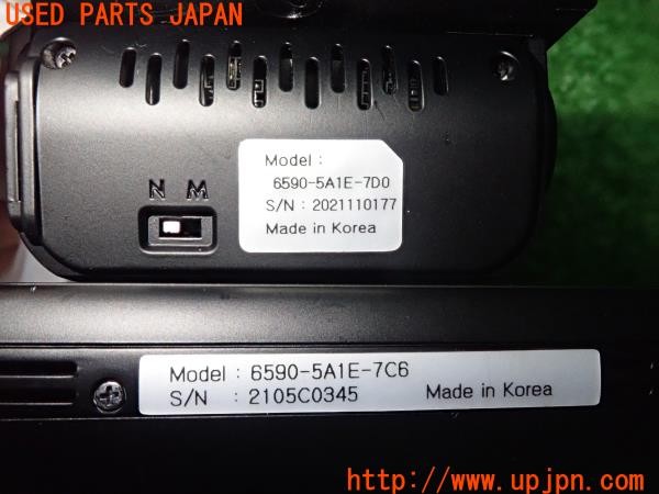 3UPJ=9230520579]BMW 320i(PG20 E90)後期 LCI 純正 ドライブレコーダー 前後 6590-5A1E-7C6 中古_4