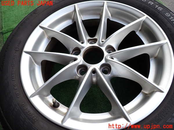 2UPJ-9230529031]BMW 320i(PG20)(E90)タイヤ　ホイール　1本① 205/55R16 中古_2