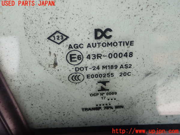 1UPJ-9230531230]ルノー・トゥインゴ(AHH4B)右前ドア AGC M189 中古_2