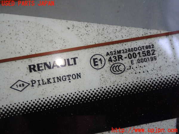 1UPJ-9230531566]ルノー・トゥインゴ(AHH4B)バックドア リアゲート ハッチ PILKINGTON M3240 中古_3