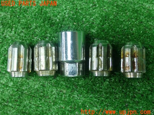 3UPJ=9230540968]RX-8(SE3P)前期 藤田秀ナット製作所 ロックナット 袋ナットタイプ M12×P1.5 中古_3