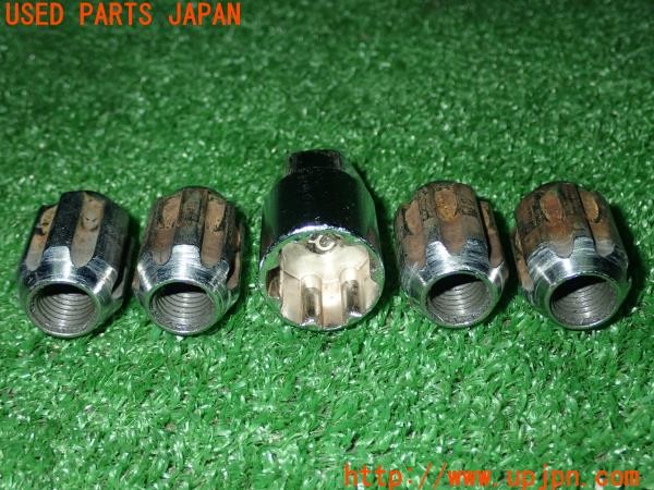 3UPJ=9230540968]RX-8(SE3P)前期 藤田秀ナット製作所 ロックナット 袋ナットタイプ M12×P1.5 中古_5