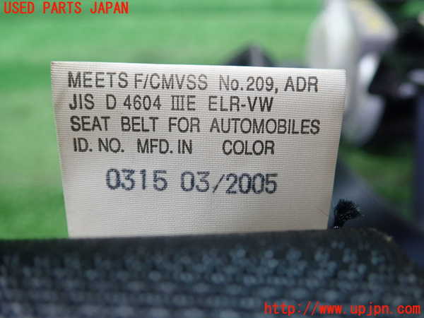 1UPJ-9230547045]RX-8(SE3P)運転席シートベルト 中古_3