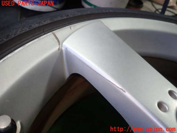 1UPJ-9230549042]RX-8(SE3P)タイヤ　ホイール　1本② 225/45R18 中古_2