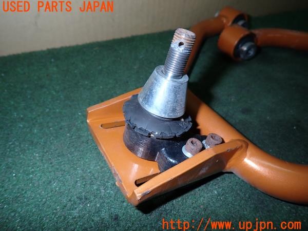 3UPJ=9230550423]フェアレディZ バージョンST(Z33)前期 SKID RACING フロントアッパーアーム 調整式 キャンバー 中古_4