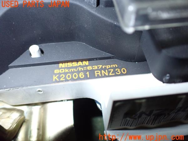 3UPJ=9230550538]フェアレディZ バージョンST(Z33)前期 NISMO ニスモ K20061 RNZ30 スピードメーター コンビネーションメーター 300km/h 中古_3