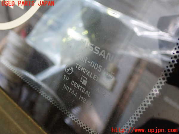 1UPJ-9230551382]フェアレディZ(Z33)左クォーターガラス 43R-005165 中古_2