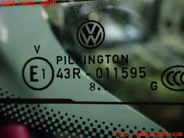 5UPJ-9230571566]VW ゴルフ トゥーラン(1TCZD)バックドア リアゲート ハッチ 中古 PILKINGTON 43R-011595_4