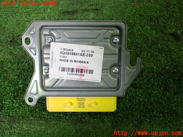 5UPJ-9230576145]VW ゴルフ トゥーラン(1TCZD)エアバッグコンピューター 中古_2
