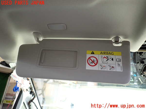 5UPJ-9230577630]VW ゴルフ トゥーラン(1TCZD)室内サンバイザー左側 中古_2