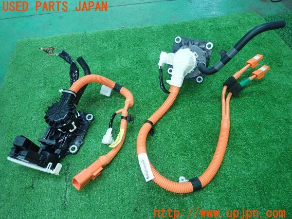 3UPJ=9230580580]プリウスPHV(ZVW52)前期 純正 G9081-47010/G9081-47050 バッテリーチャージャーハーネス インレット ケーブル 充電 中古_2