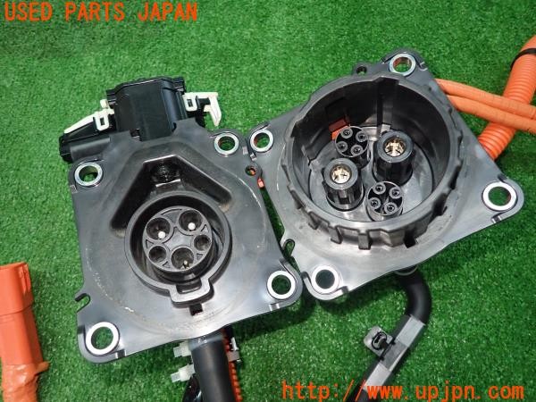 3UPJ=9230580580]プリウスPHV(ZVW52)前期 純正 G9081-47010/G9081-47050 バッテリーチャージャーハーネス インレット ケーブル 充電 中古_3