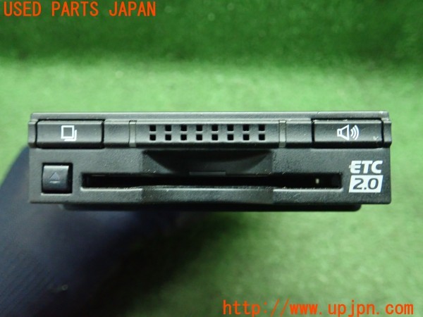 3UPJ=9230590503]プリウスPHV(ZVW52)前期 純正ビルトイン 86980-47040 ETC車載器 ETC2.0 中古_3