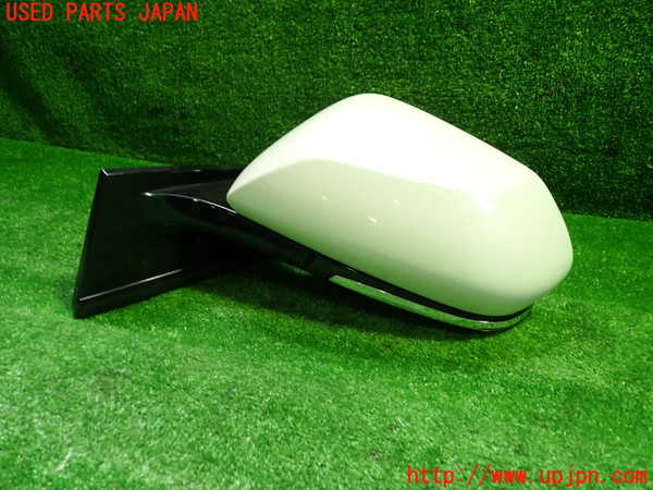 1UPJ-9230591212]プリウスPHV(ZVW52)左ドアミラー 中古_4