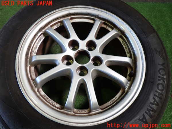 1UPJ-9230599026]プリウスPHV(ZVW52)タイヤ　ホイール　1本① 195/65R15 中古_2