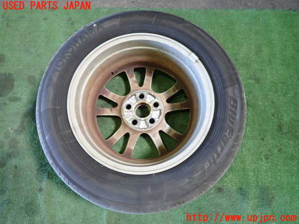 1UPJ-9230599029]プリウスPHV(ZVW52)タイヤ　ホイール　1本④ 195/65R15 中古_3