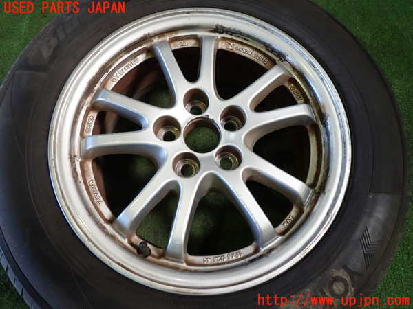 1UPJ-9230599027]プリウスPHV(ZVW52)タイヤ　ホイール　1本② 195/65R15 中古_2