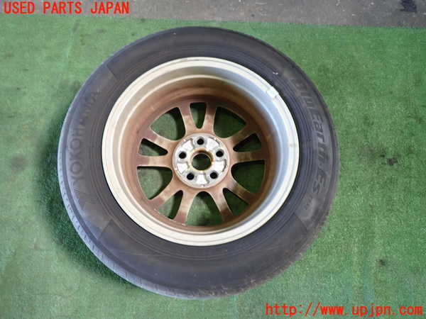 1UPJ-9230599027]プリウスPHV(ZVW52)タイヤ　ホイール　1本② 195/65R15 中古_3