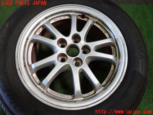 1UPJ-9230599028]プリウスPHV(ZVW52)タイヤ　ホイール　1本③ 195/65R15 中古_2