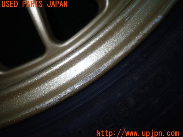 3UPJ=9230610916]起亜(KIA) ビガート(VIGATO)(型式不明)BBS RG-F RG357 タイヤホイール 15×6.5J +37 PCD100 4穴 4本 中古_2