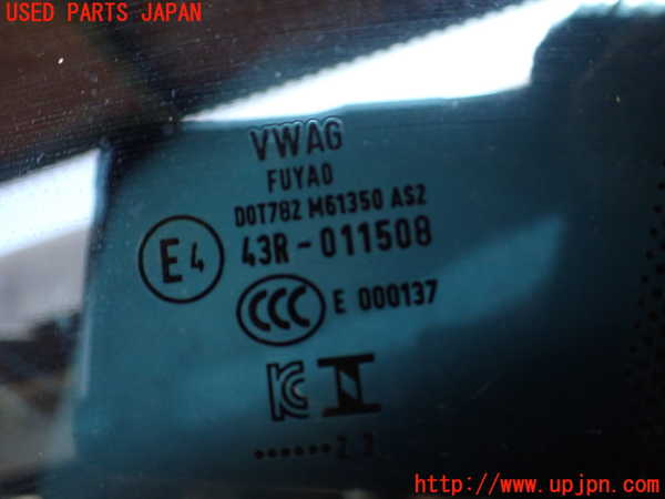 2UPJ-9230631380]アウディ・Q4 スポーツバック e-tron(FZEBJ)右クォーターガラス 中古(43R-011508 M613)_2