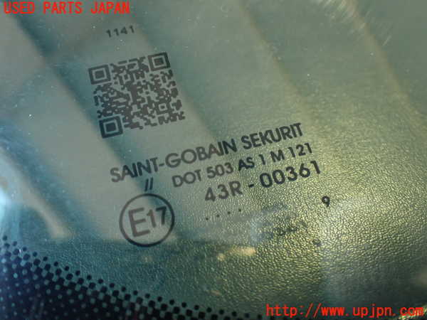 2UPJ-9230641195]アウディ・TT クーペ(8JCCZF)フロントガラス ジャンク品 (43R-00361 M121) 中古_4