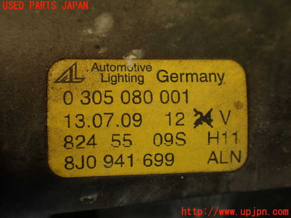 2UPJ-9230641182]アウディ・TT クーペ(8JCCZF)左フォグ 中古_4