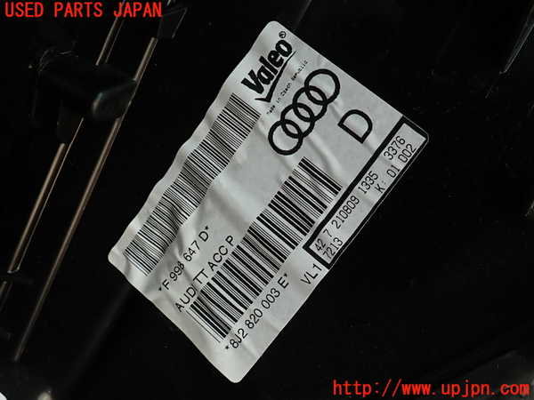2UPJ-9230646081]アウディ・TT クーペ(8JCCZF)エバポレーター1 中古_5