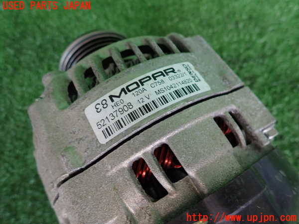 2UPJ-9230656015]フィアット・500(31209)オルタネーター(ダイナモ) 中古_3