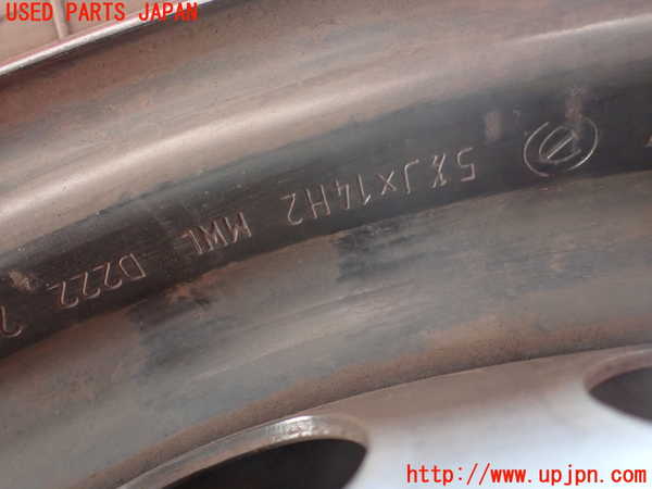 2UPJ-9230659021]フィアット・500(31209)タイヤ　ホイール　1本① 175/65R14 中古_2