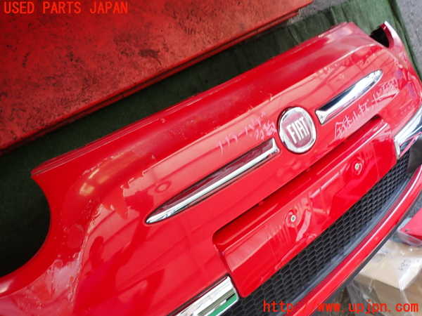 2UPJ-9230661010]フィアット・500(31209)フロントバンパー 中古_2