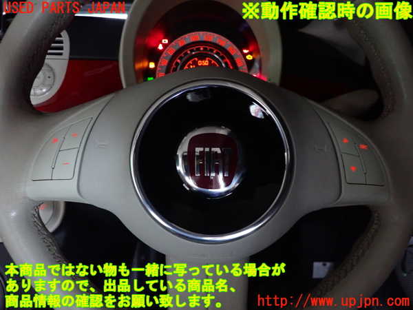 2UPJ-9230667855]フィアット・500(31209)ステアリングホイール 中古_4